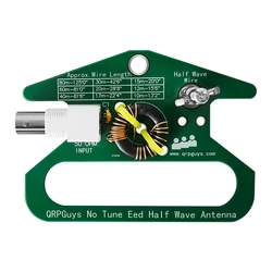50ÎĐ No Tune End Fed Half Wave Antenna 10W Portable Single Band 80M-10M End Fed Half Wave Linear Antenna Provides Antenna