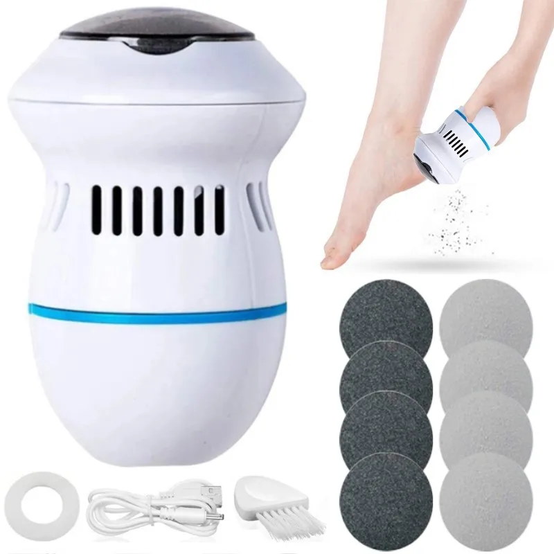 

New Electric Foot Grinding Skin Hard Rupture Skin Trimmer Dead Skin Foot Pedicure Rechargeable Foot Care Tool Remover Callus