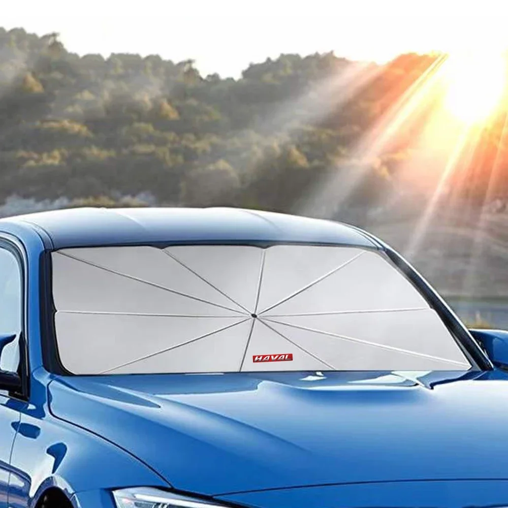 Car Windshield Sunshades Interior Protector Accessorie Part Parasol Umbrella Front Covers for Haval F7 H6 F7x H2 H3 H5 H7 H8 H9