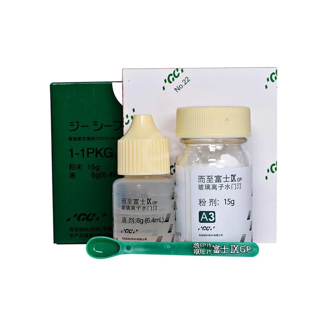 Dental Supplies Fuji 9 Glass Cement Ionomer Filling Material Gic Gc IX Japan Dentistry Dentist