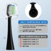 Sonic Replacement Toothbrush Heads Compatible with Waterpik Complete Care 9.0 (CC-01), 5.0 (WP-862) Electric Toothbrush,10 Count 3