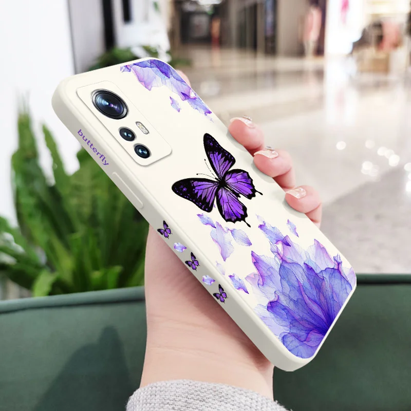 Printed Butterfly Design Phone Case