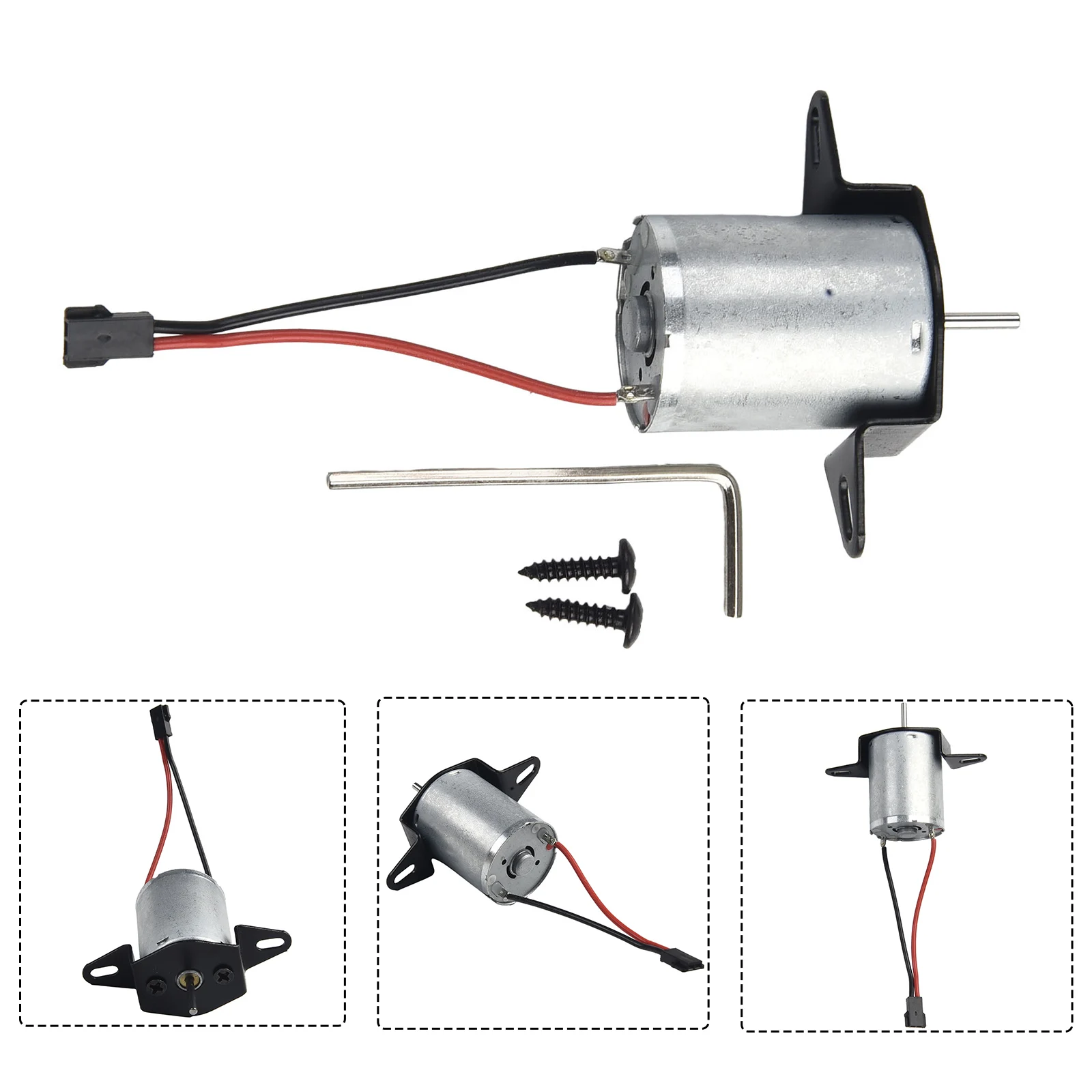 

1 Pcs Fireplace Fan Replacement Parts Motor 1500RPM Stove Fan Power Generator 41-45mm Aluminum Fireplace Fan Motor