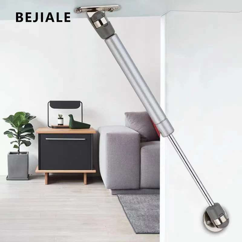 ตู้ Air Support Hydraulic Rod Up Door Push Rod บัฟเฟอร์ประตูตู้ Air Spring Support Rod Telescopic PNEUMATIC Rod 1