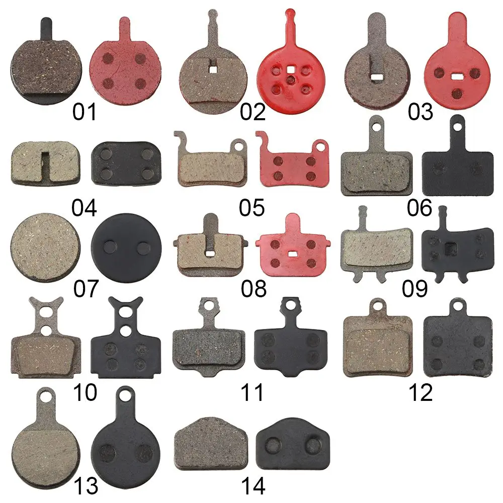 Universal MTB Mountain Bicycle Brake Pads Pair for Multi-style Mountain Road Bike Parts Bicycle Brake Disc 1pair bicycle disc brake pads,brake pads,bike brake pads