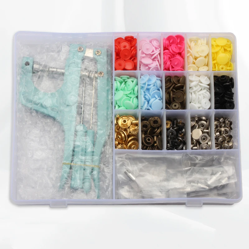 

T3 T5 T8 Resin Snap Buttons 300# Air Eye Buckle 633 655 831 203 Metal Buckle Set DIY Household Button for Clothing Bibs
