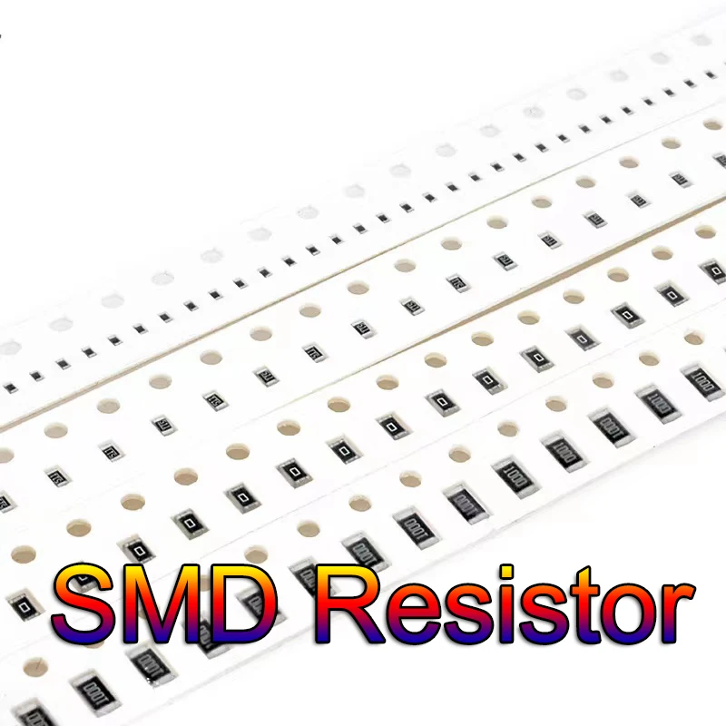 100pcs 0805 1% SMD Resistor 0.1R~20M 0R 10R 20R 22R 100R 120R 150R 200R 470R 1K 1.5K 2.2K 4.7K 5.1K 10K 20K 47K 100K 150K 1M 10M