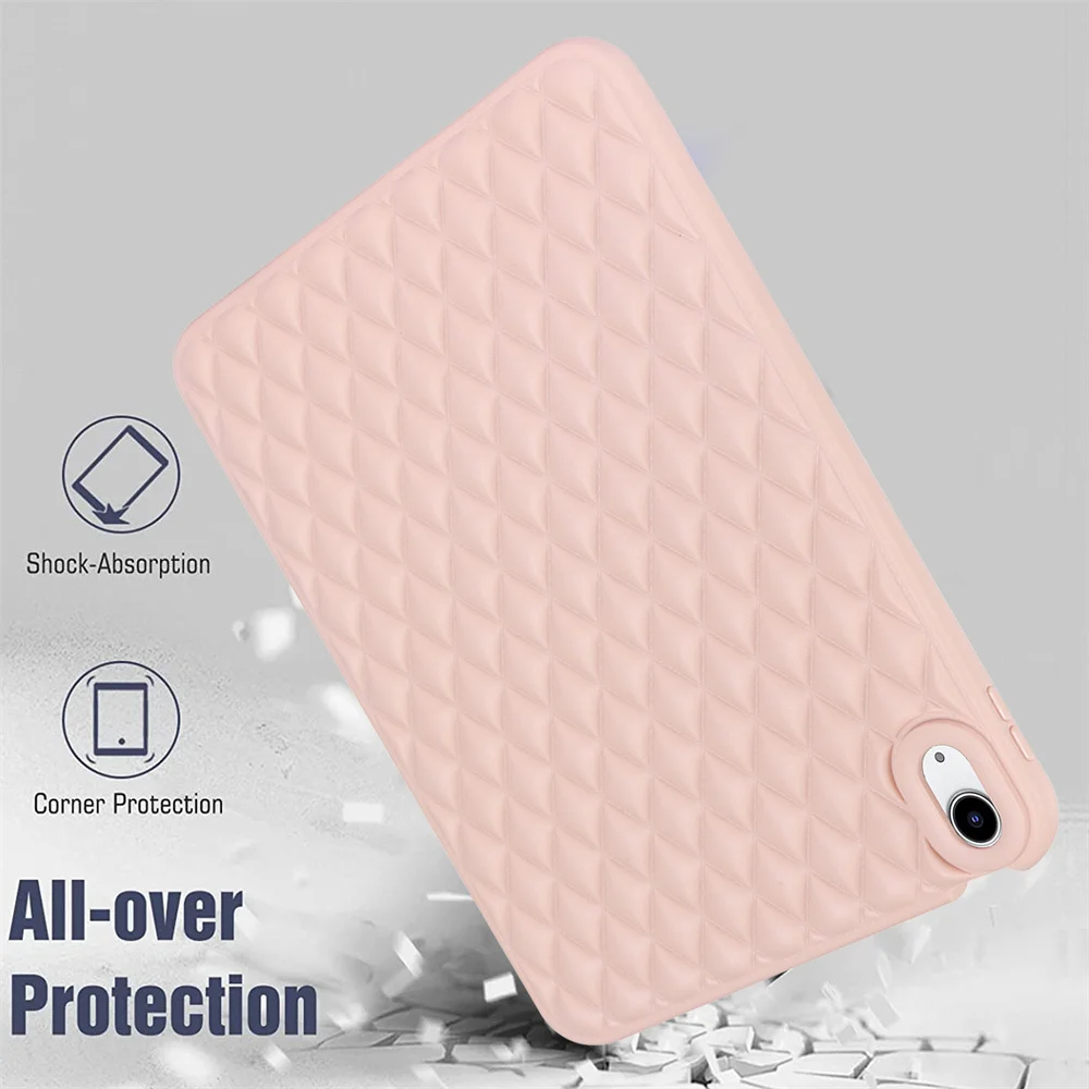 Fundas For Pro 11 2021 case for 4 Air 5 10.9 iPad 10th 10.2 '' 7th 8th 9th Case 2022 Cover Rhomboid Soft_voghion.com