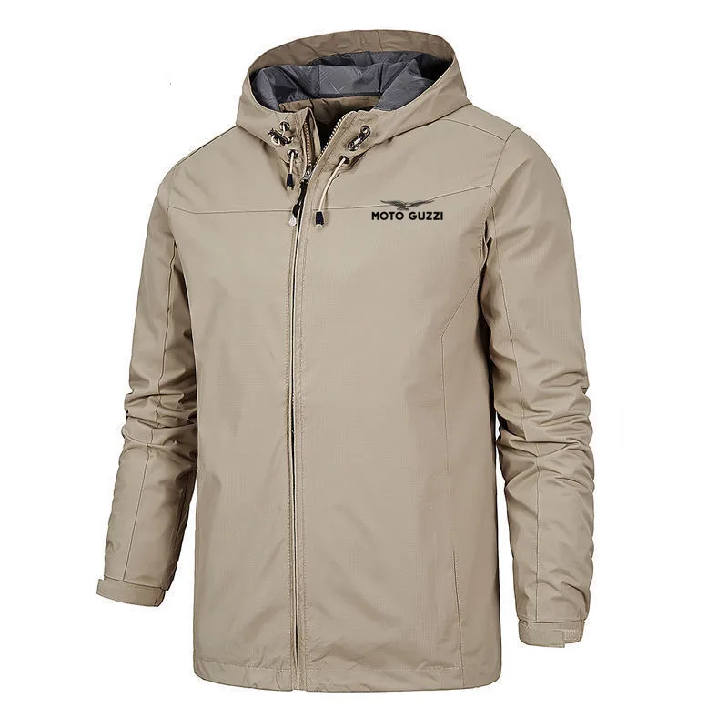 Brand MOTO GUZZI Jackets Men Clothing Fashion Casual Outdoor Waterproof Men's Jackets Top Male Plus Size Motorcycle Hooded Coat 6