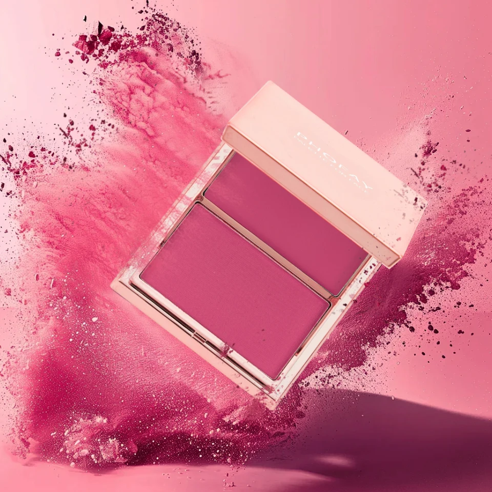 PHOFAY Waterproof Contour Highlighter Palette