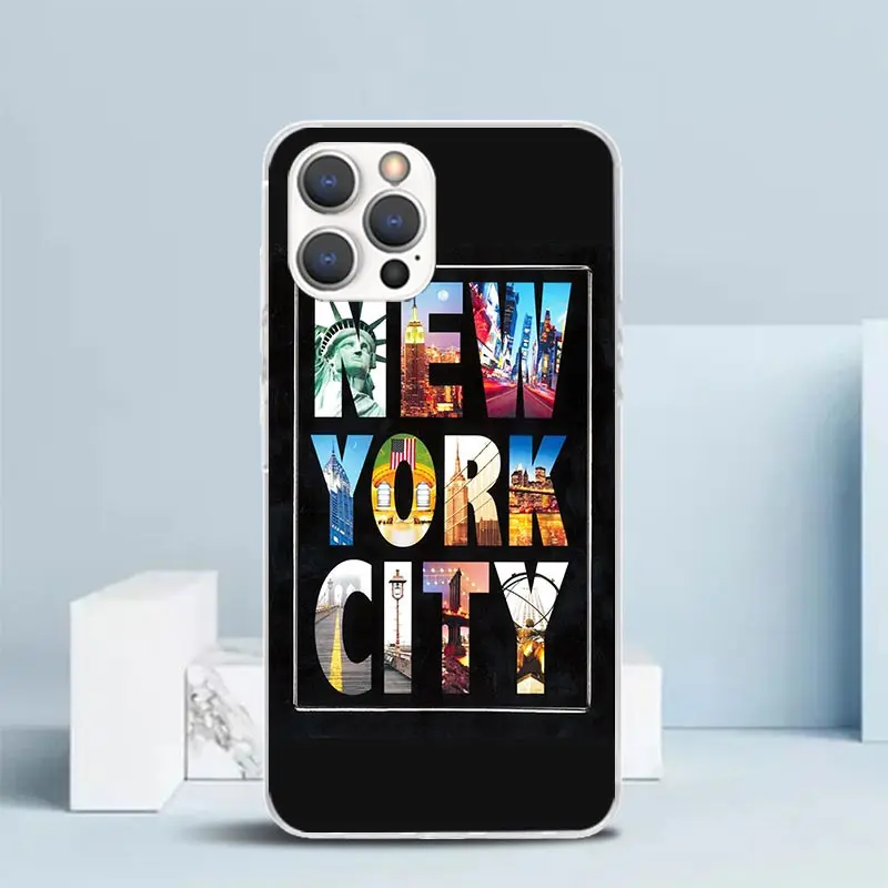 NYC New York City Soft TPU Phone Case - Air Cushion Design