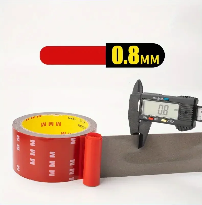 Description Picture 3 of itemStrong Double Sided Adhesive Tape With High Viscosity For Automotive Use High Temperature Resistant Fixed Adhesive Patch