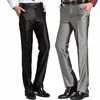 2024 Men's Spring Autumn New Business Casual Pants Male Straight Slim Fit Trousers Men Bussiness for Office Stretch Pants A249 5