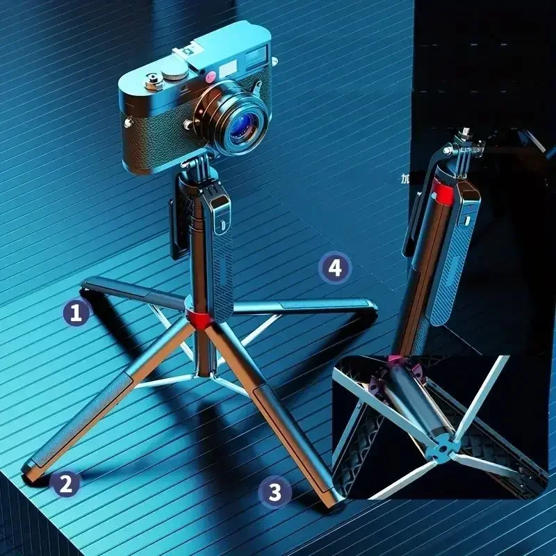 DIXSG Selfie Stick Tripod Handheld Anti Shake Stabilizer