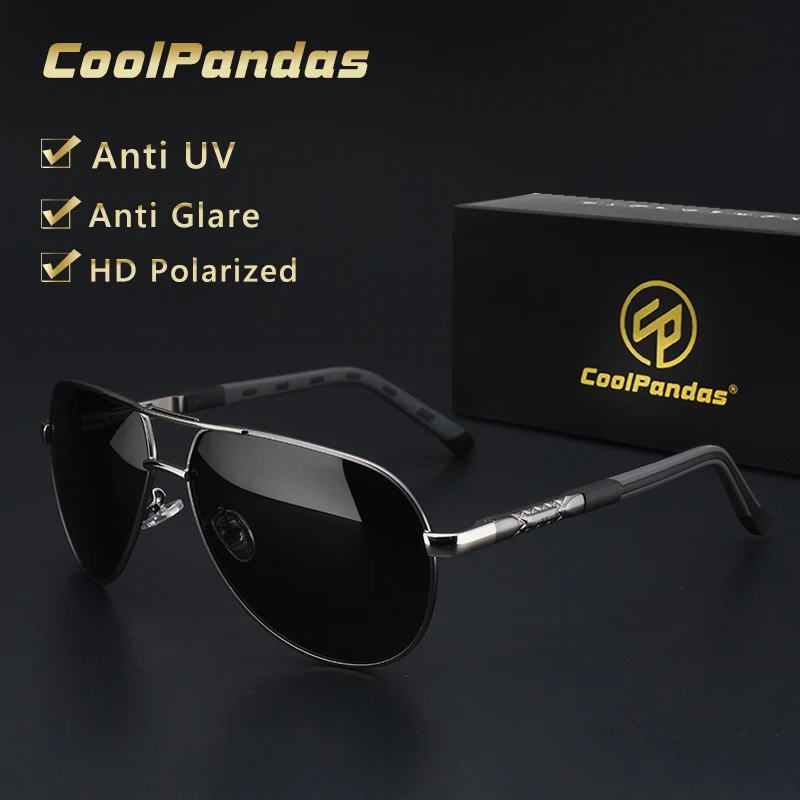 

Top Brand Polarized Sunglasses Men Pilot Driving Sun Glasses Male Anti-Glare Outdoor Travel Eyewear Women Goggles Gafas De Sol