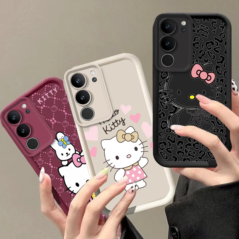Hello Kitty Kawaii Cat Per Samsung Galaxy A14 A15 A13 A12 A31 A73 A81 A71 A51 Core Lite Liquid Eye Ladder Phone Case
