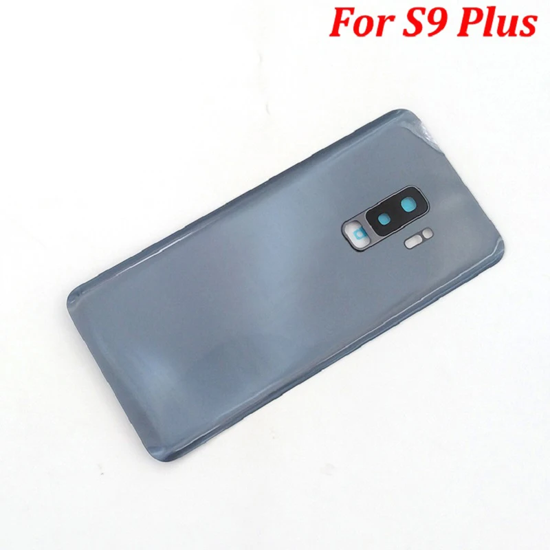 Enhanced Glass Rear Housing Case with Camera Lens Frame - Back Battery Cover Replacement