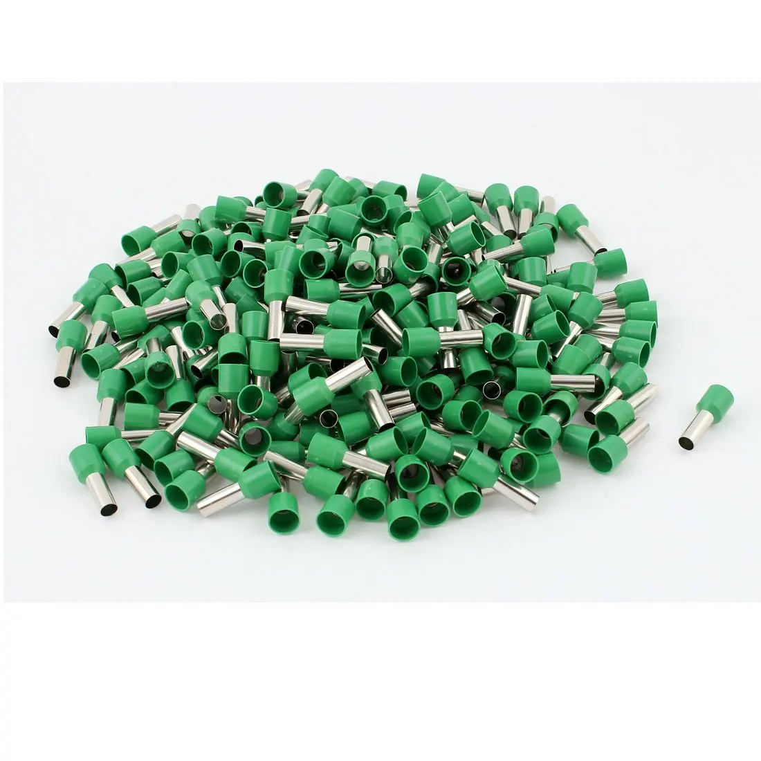 

Wire Crimp Insulated Ferrule Cord End Terminal AWG 8 250pcs Green