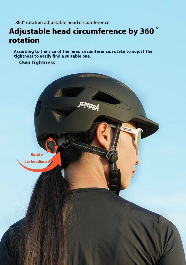 Description Picture 6 of itemNew Cycling Helmet In-Mold Mountain Road USB Rechargeable Tail light Bicycle Bike Helmet Sports Safe Hat MTB Cycling Helmet