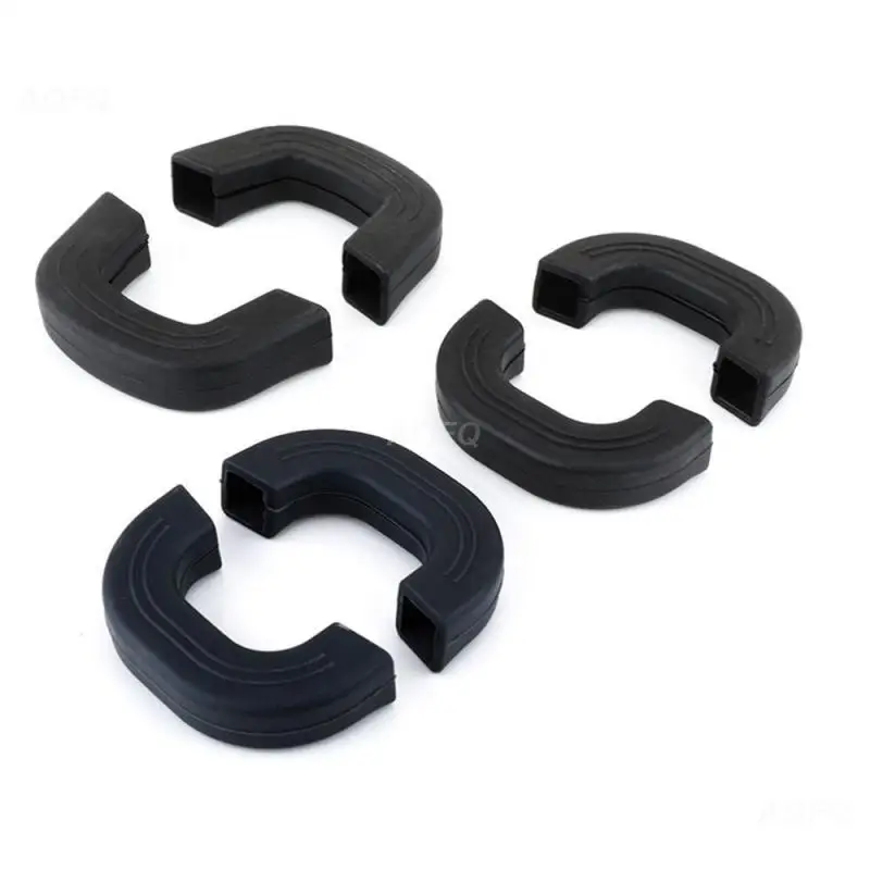 Silicone Anti-Scald Pot Handle Protectors Non-Slip Pot Clip Sleeves Heat Resistant Oven Gloves Kitchen Cookware Holders 1/2Pcs silicone oven mitts kitchen gloves silicone oven gloves