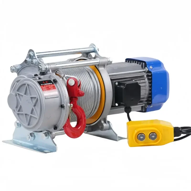 Single Double Speed 500/1000kg 1500kg Aluminium Elevator Winch 220v Electric Wire Rope Winch for Manufacturing Plant Now Sale!