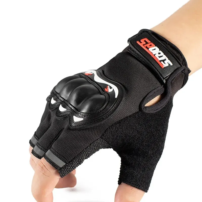 Motorcycle Gloves Breathable Closed Finger Racing Gloves for Outdoor Sports Crossbike Riding Men's Motorcycle Gloves 2