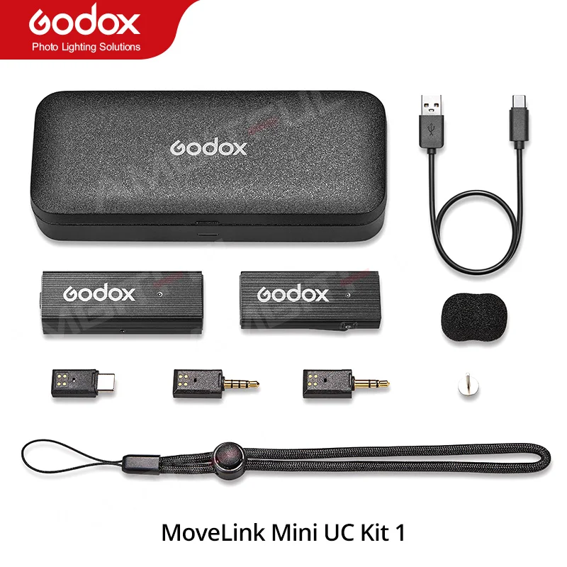 Godox MoveLink Mini LT ワイヤレスマイク Amazon.com: GODOX 【2025 Latest Model】 Movelink Mini LT Kit