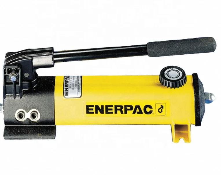 ENERPAC Hydraulic Hand Pump 1 Stages, 2,850 psi Max. Pressure 1st Stage, 34 lb Max. Handle Effort 40151533