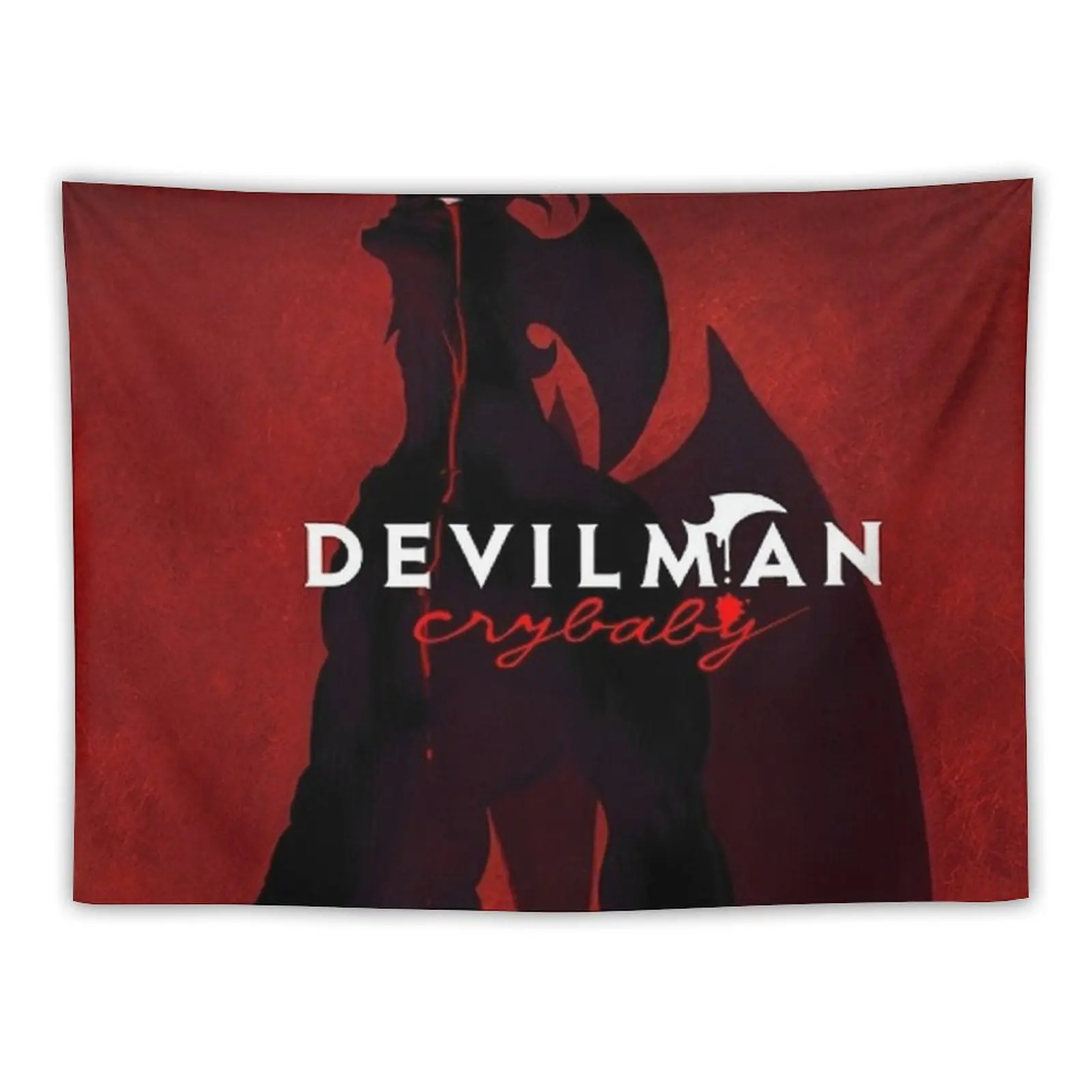 

Devilman Tapestry Hanging Wall Bedroom Deco Aesthetic Room Decorations Tapestry