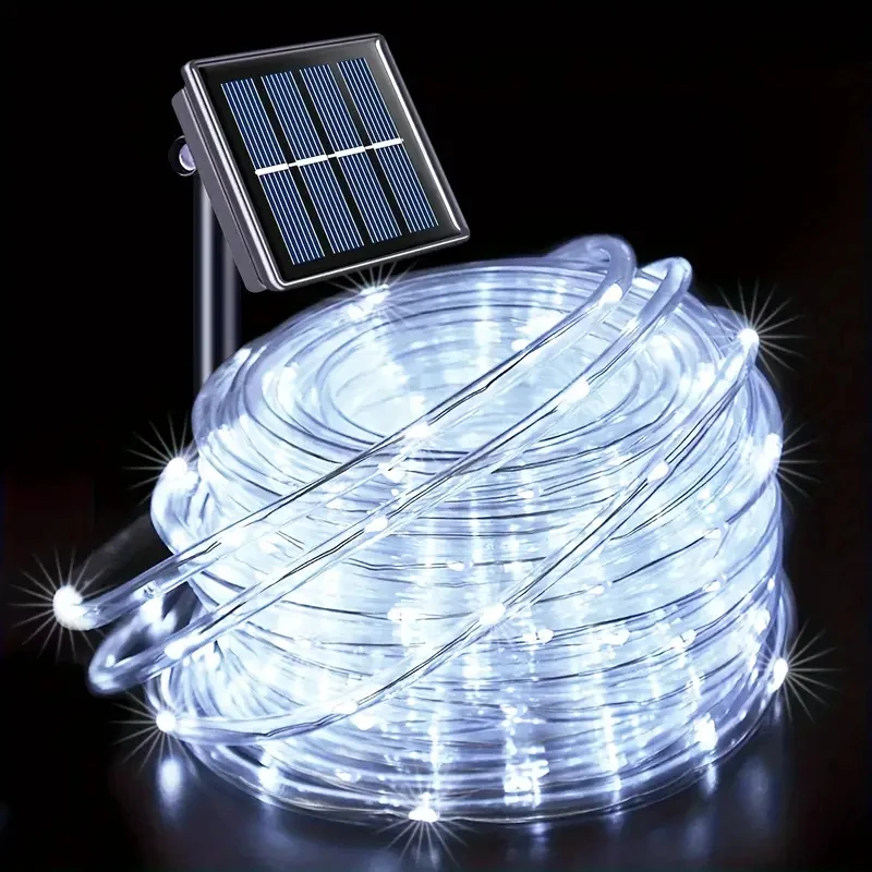 Outdoor LED Solar String Lights – Waterproof Fairy Garland for Garden and Yard Decor
