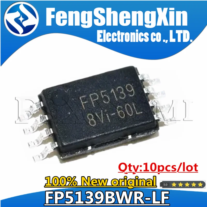 

10pcs/lot FP5139 FP5139BWR-LF TSSOP8 Booster chip