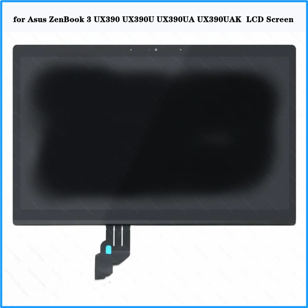 

for Asus ZenBook 3 UX390 UX390U UX390UA UX390UAK B125HAN03.0 12.5 inch Laptpop Display LCD Screen Assembly Replacement 30pins