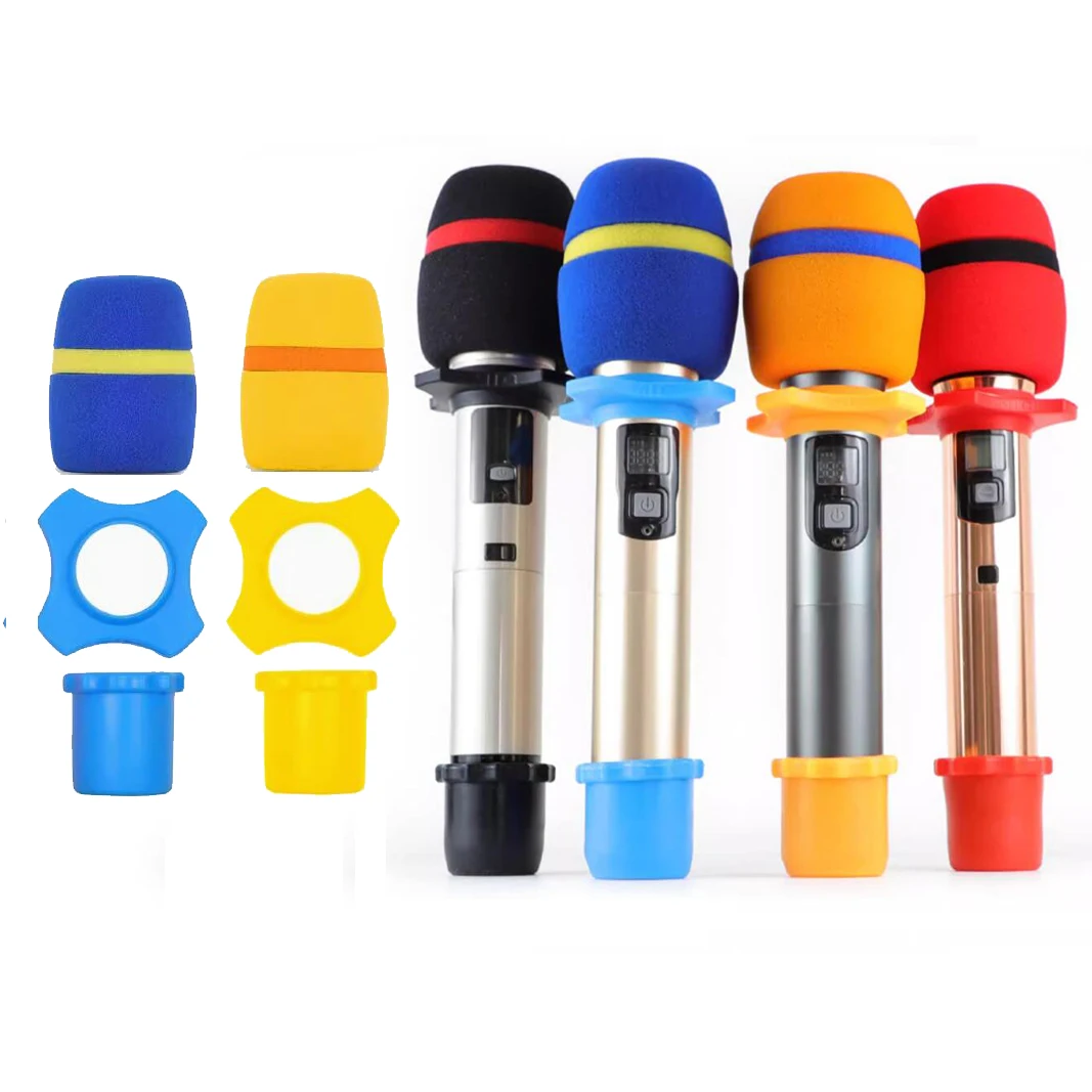 Anneau De Rouleau De Microphone, 2 Pièces, Anneau De Protection De