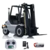 RTR LESU 1/14 Scale RC Hydraulic Forklift Metal Remote Control Fork Lift Truck Car Model with Sound Light Set Battery THZH1899 1