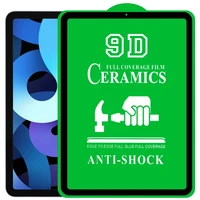 9D Full Screen Glue Tablet Ceramic Film For iPad mini 6 / iPad 10.2 2020 2021 / iPad Air 2 9.7 /  iPad Pro 11 / iPad Pro 12.9 1