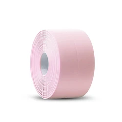 Waterproof Self - Adhesive Caulk Tape for Kitchen and Bathroom Sealing (Pink)