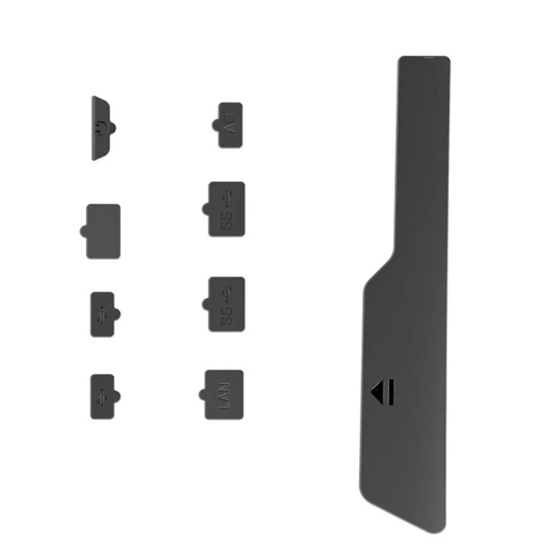 Protezione Antipolvere In Gomma Copertura Antipolvere Lan Type-C Porta Usb Antipolvere 9 Pezzi