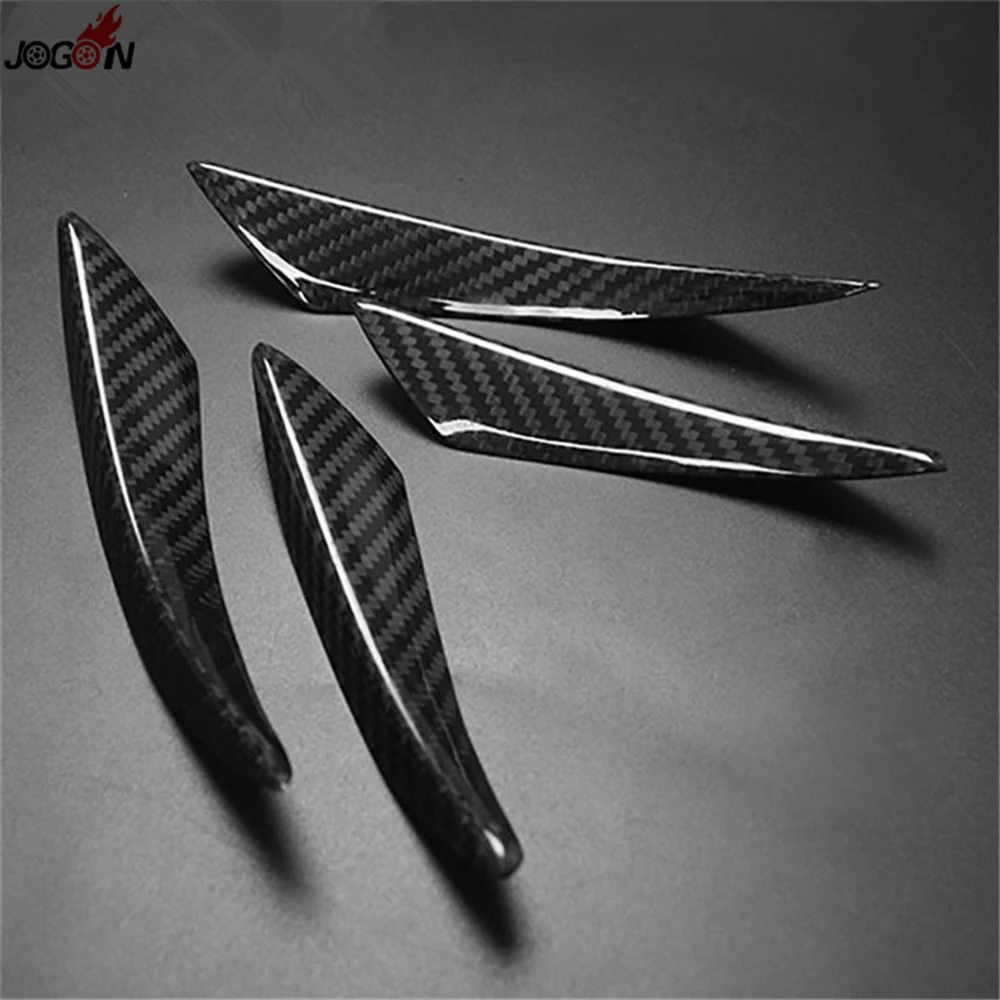 ¥ ź  4Pcs ڵ ̵  Canards ƼĿ  IS200T IS250 IS350 ES300h GS350 ڵ   Ϸ   BMW