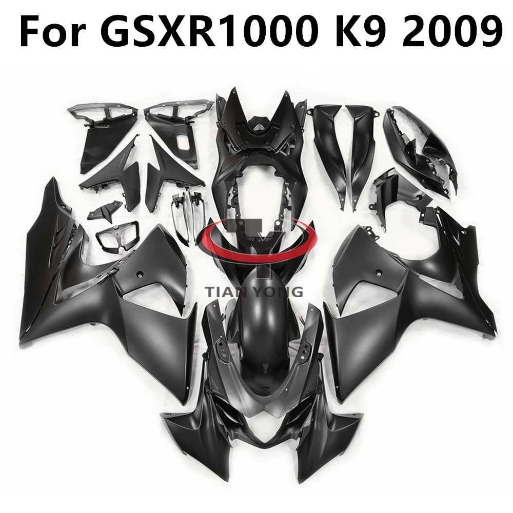

Матовый черный комплект обтекателей из АБС-пластика для Suzuki GSXR1000 K9 09-16 2009 2010 2011 2013 2016