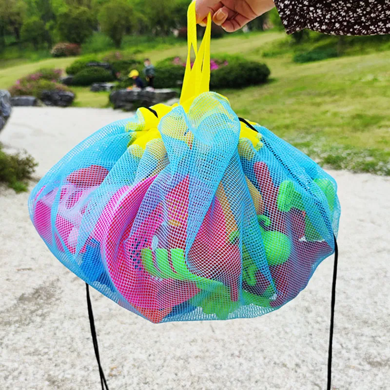 Portable Baby Sea Storage Mesh Bags For Children Kids Beach Sand Toys Net  Bag Water Fun Sports Bathroom Clothes Towels Backpacks - AliExpress