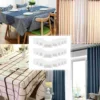 50 Pcs Curtain Weight Window Drapery Weights Weighted Block Bottom Leads Floor Household 3