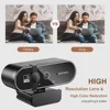 Lenovo 4K HD Webcam 1080P Mini Camera 2K Full HD Webcam Microphone 30fps USB Webcam For Auto Focus PC Laptop Video Camera NEW