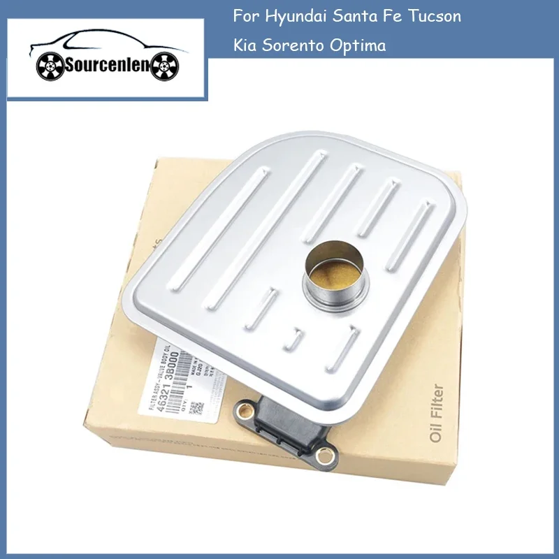 Масляный фильтр коробки передач 463213B000 для Hyundai Santa Fe Tucson, Kia Sorento Optima 46321-3B000 Масляный фильтр коробки передач 463213B000 для Hyundai Santa Fe Tucson, Kia Sorento Optima 46321-3B000
