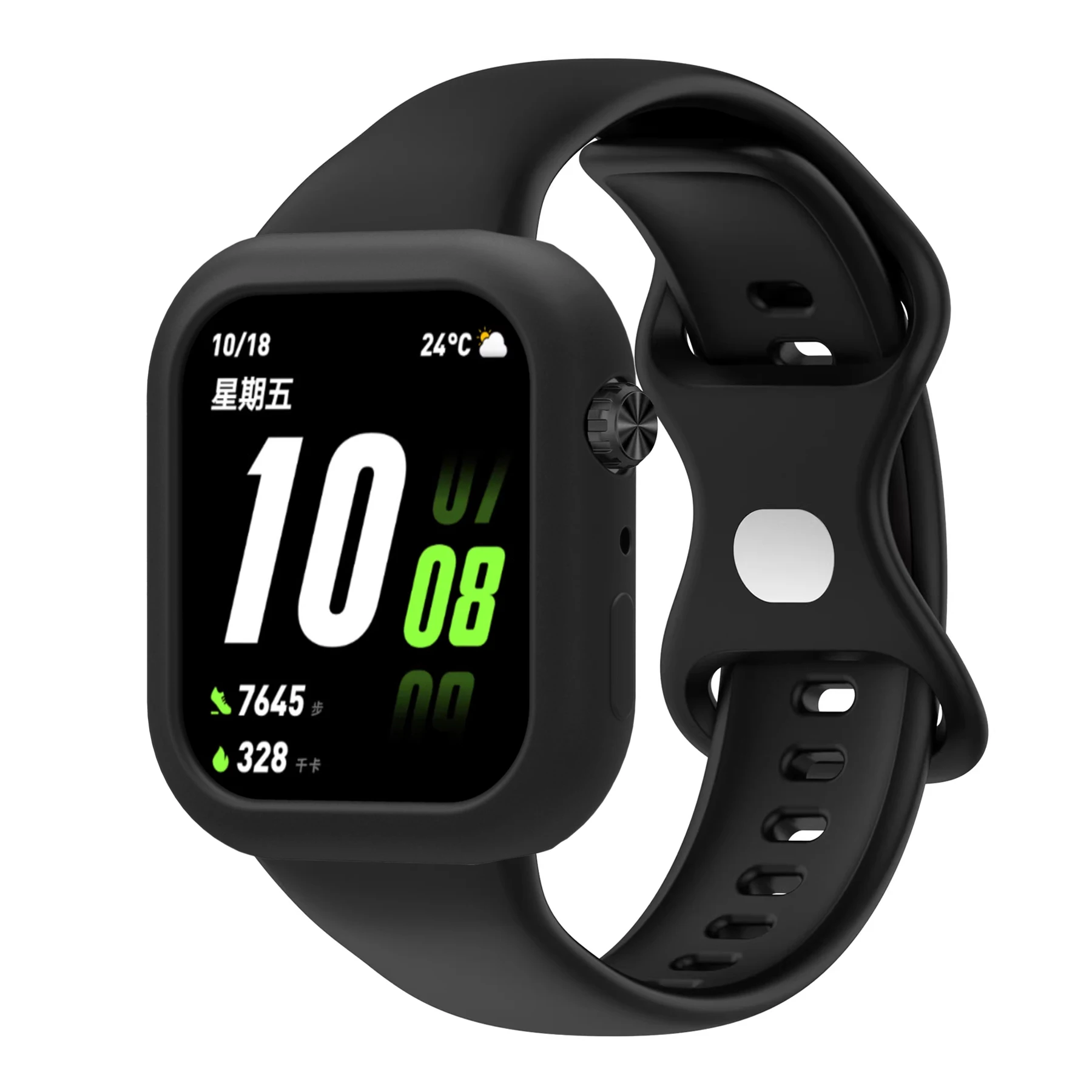 Silicone Protective Case Shell for Smartwatch - Shockproof, Soft & Durable Cover