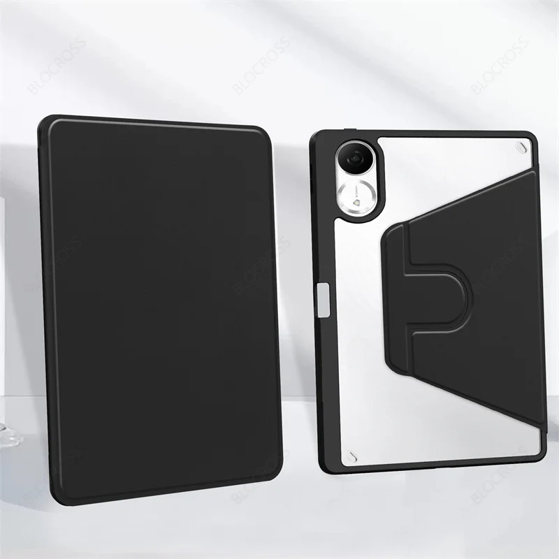 360° Rotating Protective Case with Auto Wake/Sleep Function