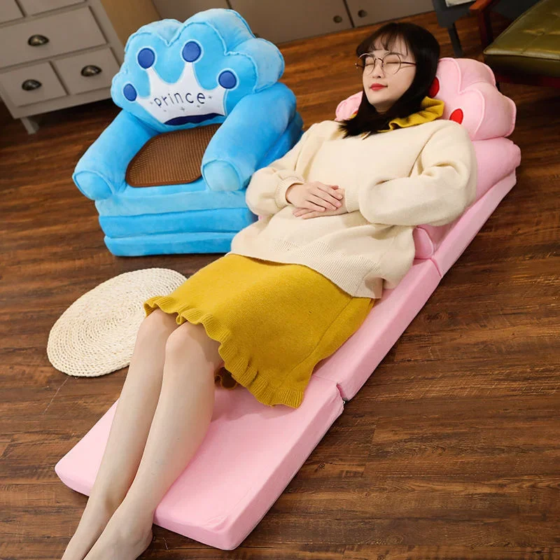 Children Sofa Sofas Children Sofa Cute Cartoon Lazy Folding Small Sofa Bed Girl Princess Baby Toddler Dual-purpose Child Seat Sofas Princess
