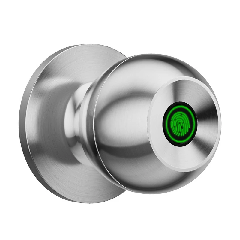 

Spherical Smart Password Lock Indoor Fingerprint Lock Wooden Door Anti-Theft Door Electronic Lock Room Door Lock Easy Install