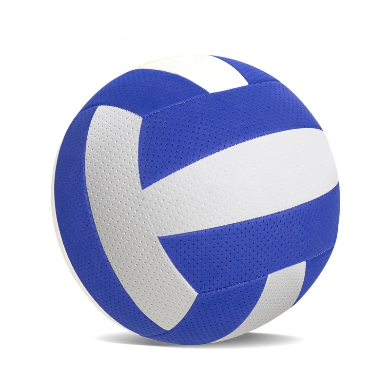 Size 5 Gas Exhaust Volleyball for Kids Soft Machine-Sewn High-Density EVA Material Beach Volleyball Specially Designed Durable