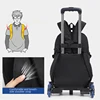 New Student School Bags Pull Rod Backpack Waterproof 2-6 Grade School Backpacks with Wheels Children Luggage Bag Stair Climbing 2