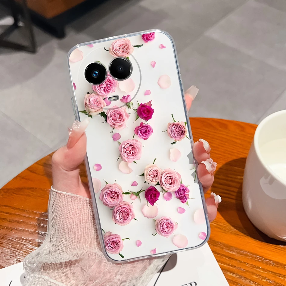 Exquisite Soft Slim Silicone Transparent Anti-Drop Phone Case